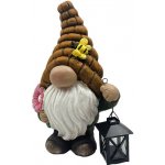 Prodex Skřítek s lucernou hnědá čepička 41 x 25 cm Prodex A00508 – Zboží Dáma