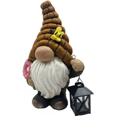 Prodex Skřítek s lucernou hnědá čepička 41 x 25 cm Prodex A00508 – Zboží Dáma