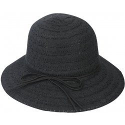 Biju Dámský klobouk 9-60 s ozdobným provázkem 9001608-4 černý