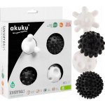 AKUKU Edukační senzorické balónky v krabičce černá bílá – Hledejceny.cz