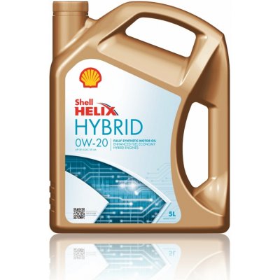 Shell Helix Hybrid 0W-20 5 l – Hledejceny.cz