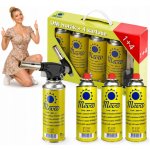 Meva hořák univerzální 360st. 4 kartuše KP18004 KP18004 – Zboží Dáma