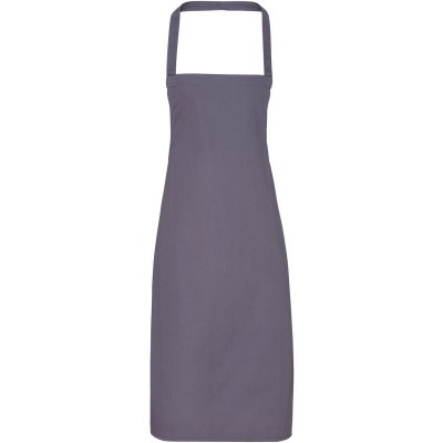 Premier Zástěra PR 102 bio bavlna COT39010267099-dark grey Šedá tmavá – Hledejceny.cz
