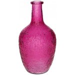 DUIF Skleněná váza láhev MILANO 25cm růžová – Hledejceny.cz