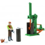 Bruder 62650 Dřevařský set s figurkou – Zboží Dáma