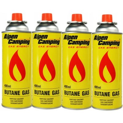 Alpen Camping kartuše 400 ml 4 ks – Hledejceny.cz