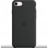 Pouzdro a kryt na mobilní telefon Apple Apple iPhone SE 2020/7/8 Silicone Case Black MXYH2ZM/A