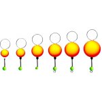 Bubeník Čihátko pod prut 30 žluto-oranžová 34 mm – Zboží Dáma