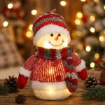 Solight LED sněhulák 26cm 6x LED IP20 3x AA – Hledejceny.cz