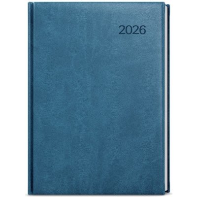 Ctirad Vivella A5 Denní 2026 petrolejová – Zboží Mobilmania