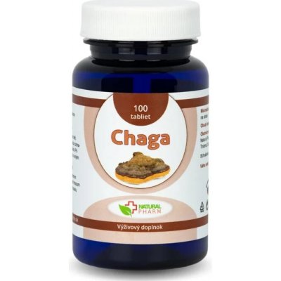 Natural Pharm Chaga 100 tablet – Hledejceny.cz