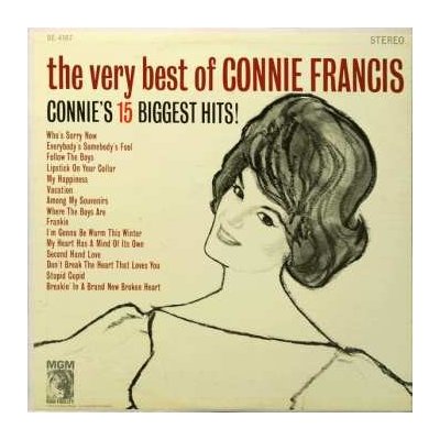 Connie Francis - The Very Best Of Connie Francis LP