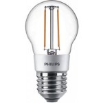 Philips filament LED žárovka kapka P45 E27 3-25W 827 CL D 300Lm čirá stmívatelná – Hledejceny.cz