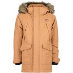 Didriksons Oxid Kids Parka 400 Almond Brown – Zboží Dáma
