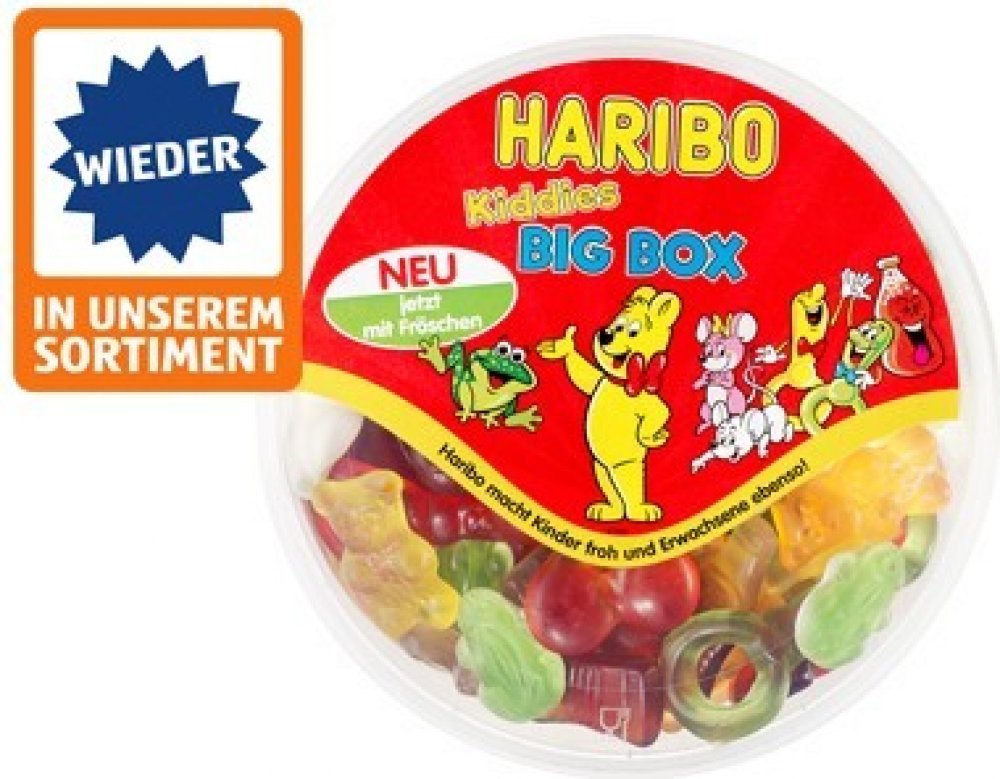 Haribo Kiddies Big Box 1,3kg | Srovnanicen.cz
