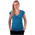 Jožánek kojící tričko Lea krátký rukáv šedý melír – Zbozi.Blesk.cz