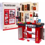 Mamido interaktivní kuchyňka s příslušenstvím červená – Sleviste.cz