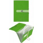 Herlitz Spisové desky easy orga A4 s 12dílným organizérem, zelené – Sleviste.cz