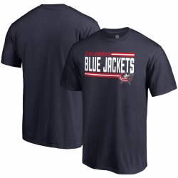 Fanatics pánské tričko Columbus Blue Jackets Iconic Collection On Side Stripe