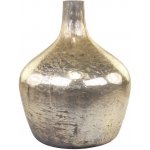 Zlatá rtuťová skleněná dekorační váza Ioana - Ø 25*33 cm - Chic Antique – Hledejceny.cz