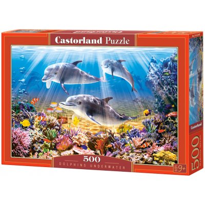 Castroland Delfíni 500 dílků – Zboží Mobilmania