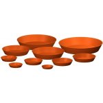 Nohel garden podmiska pod květník PRIMAVERA plastová 24 cm – Zboží Dáma