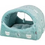 Trixie 36847 Mimi Plyšová kukaň s hračkou 42 x 35 x 35 cm – Zboží Mobilmania