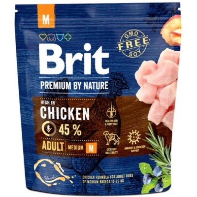 BRIT Premium by Nature Adult M 1kg