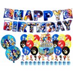 Toybit Maxi narozeninová sada Ježek Sonic a přátelé 50ks – Sleviste.cz