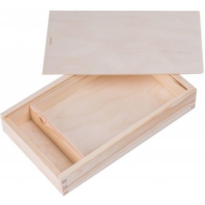 krabička dřevěná - 30 x 30 x 6 cm – Heureka.cz
