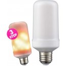 TopLux LED žárovka FLAME 3W teplá bílá s efektem plamenu E27