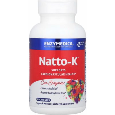Enzymedica Natto-K 90 kapslí – Hledejceny.cz
