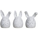 Velikonoční králíčci Triplets White Dot - set 3ks DBKD – Zboží Dáma