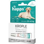 HAPPS Herbal kapky proti blechám a klíšťatům pro velké psy 20-40 kg – Zbozi.Blesk.cz