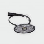 ADIMA Poziční svítilna LED bílá 24V FLATPOINT II + 0,5 m kabel – Hledejceny.cz