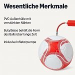 Amazon Basics s pumpičkou - Tréninkový míč, Odolná PVC konstrukce, Butylová membrána – Hledejceny.cz