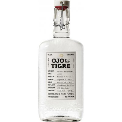 Ojo de Tigre Espadin Tobala mezcal 37% 0,7 l (holá láhev) – Hledejceny.cz