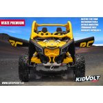 KidVolt PREMIUM Buggy CAN-AM Maverick XXL žlutá – Sleviste.cz