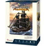 CubicFun 3D puzzle Plachetnice Queen Anne's Revenge 100 ks – Hledejceny.cz