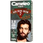 Cameleo Men Hair Color Cream 3.0 Tmavě hnědá barva na vousy a knír 30 ml – Zboží Dáma