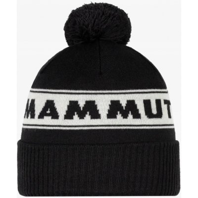 Mammut Zimní čepice Peaks Beanie černá/bílá – Hledejceny.cz
