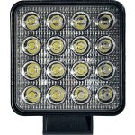 TruckLED LED Epistar pracovní světlo, hranaté, 24W, 2000 lm, 12/24V, IP67, 6500K [L0081-B] – Sleviste.cz