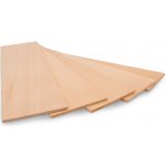 Metrie Dřevěná destička z masivu 258 x 70 x 3 mm Buk – Sleviste.cz