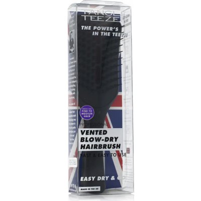 Tangle Teezer Easy Dry & Go Vented Hairbrush kartáč Jet Black – Zboží Dáma