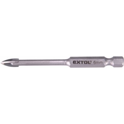 EXTOL PREMIUM 8801886 vrták na sklo a keramiku karbidový 6mm s šestihrannou stopkou – Hledejceny.cz