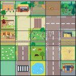 TTS Bee Bot Blue Bot podložka VENKOV – Zboží Mobilmania