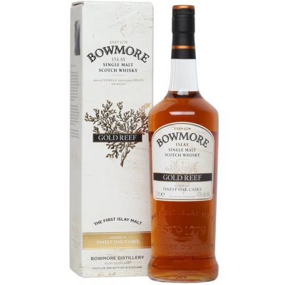Bowmore Gold Reef 43% 1 l (karton) – Hledejceny.cz