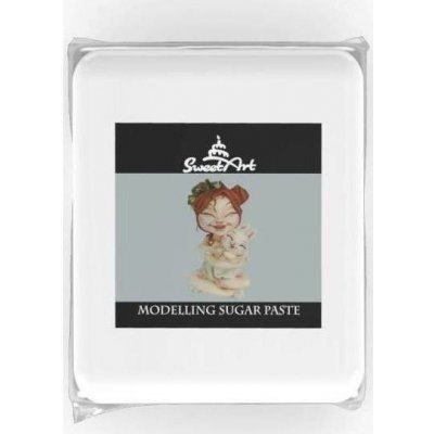 SweetArt modelovací hmota vanilková 250 g dortis – Sleviste.cz