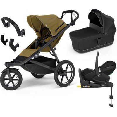 THULE Trojkombinace 6v1 Urban Glide 3 + Bassinet + příslušenství 2024 + Maxi-Cosi Pebble 360 PRO + základna FamilyFix 360 PRO Nutria Green – Hledejceny.cz