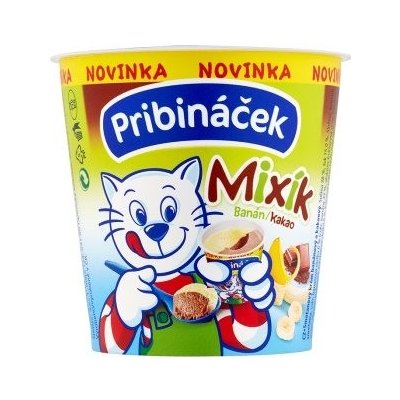 Pribináček Mixík banán a kakao 125 g od 17 Kč - Heureka.cz